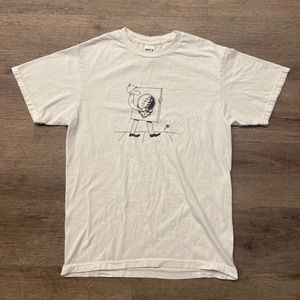 Authentic Rare Vintage Grateful Dead Painting Gildan Hammer Skull Shirt Size M